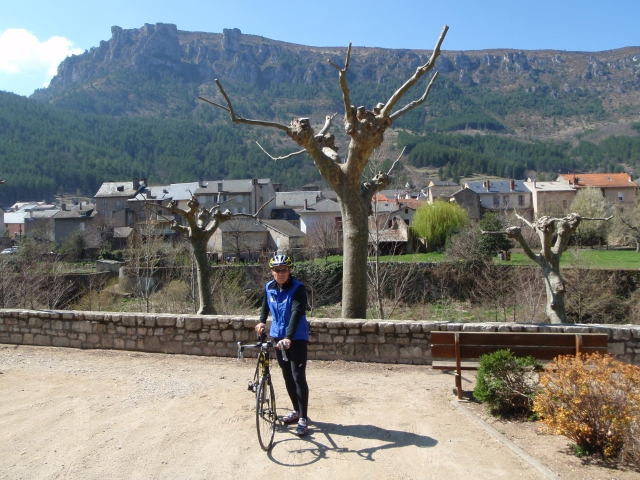 Christian, au départ de Florac