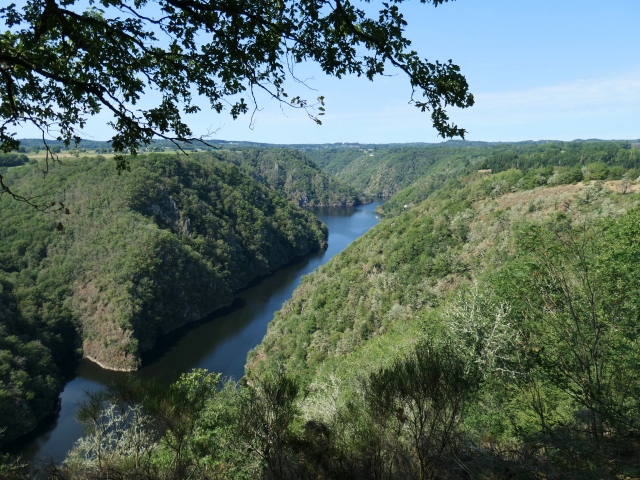 la vallée de la Dordogne