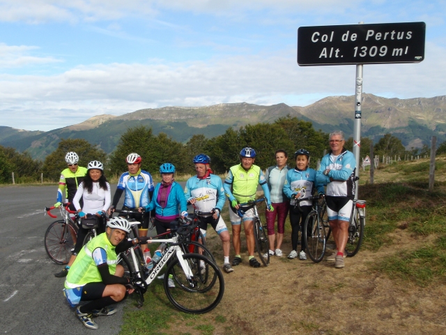 au sommet du col de Pertus