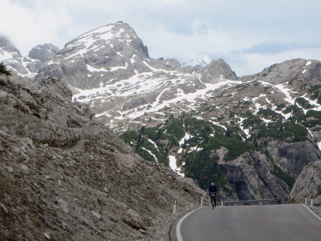 au sommet du passo Valparola