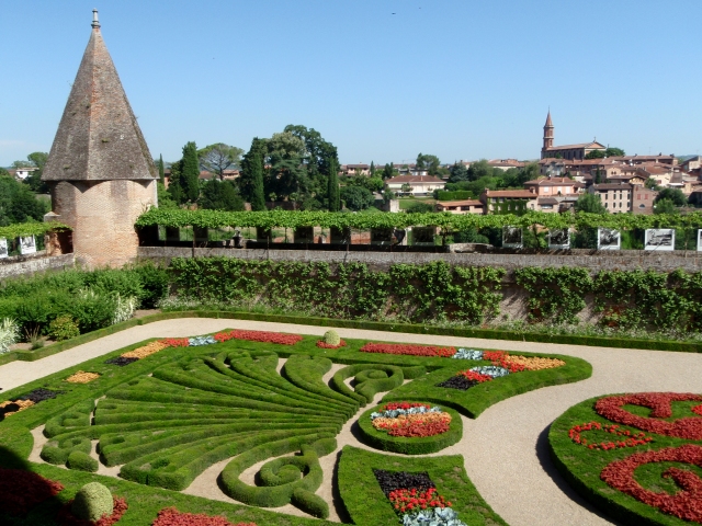 les jardins du palais de la Berbie