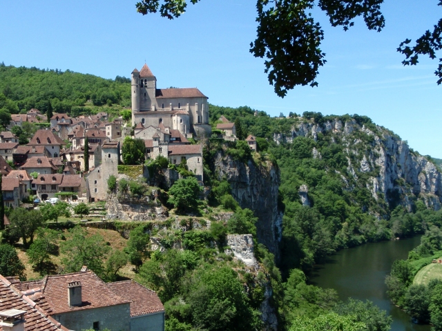 le village de Saint Cirq Lapopie