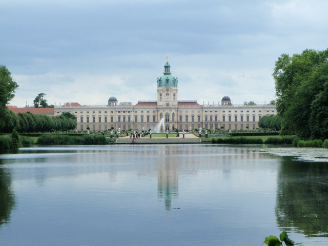 Charlottenburg depuis le parc du château