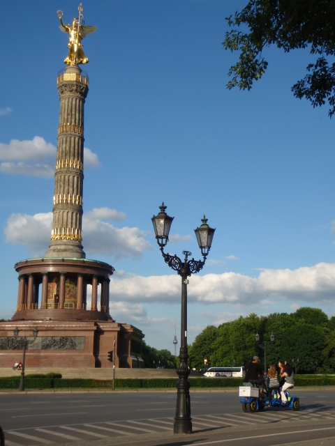 la Großer Stern, sur la Siegessäule