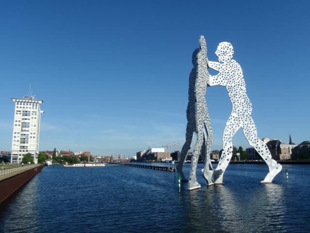 Molecule Man, une œuvre de Jonathan Borofsky