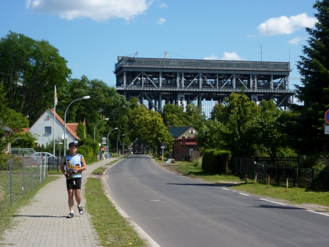 l'ascenseur à péniches de Niederfinow