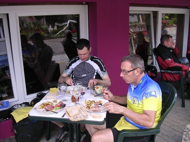 un bon repas à Baerenthal