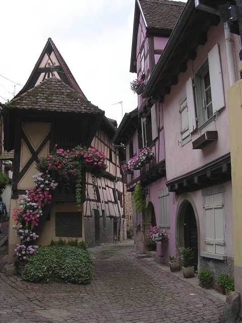 le veux centre ville d'Eguisheim