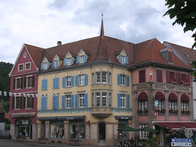 le centre ville de Munster