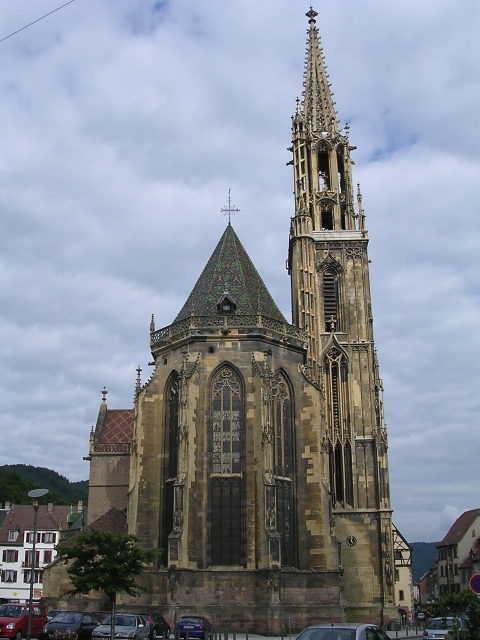 la collégiale Saint Thiebaut à Thann